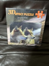 WINTER WOLVES 3D EFFECT JIGSAW