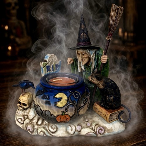 Jim shore witch cauldron - jim,
