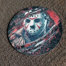 Coaster Horror 10cm Friday The 13th Wooden Coaster Jason Free Post