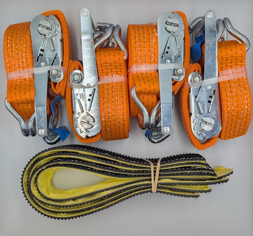 Orange car trailer - -,
