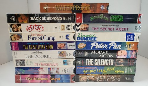 Vhs lot vcr tapes movies - of, 17
