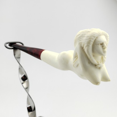 Nude lady block - lady, meerschaum