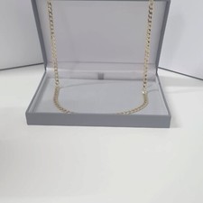 Mens 4mm Curb Chain 9ct Gold