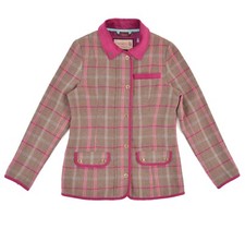 Tayberry Wool Check Tweed Coat