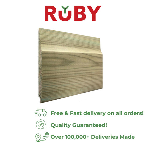 Shiplap treated redwood - shiplap,