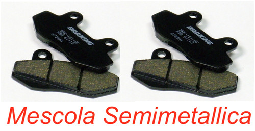 Braking semi metallic front - semi-metallic,