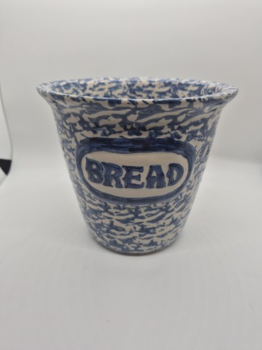 Stoneware crock blue - stoneware,