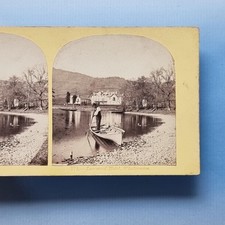 Windermere stereoview c1870 - windermere, rp