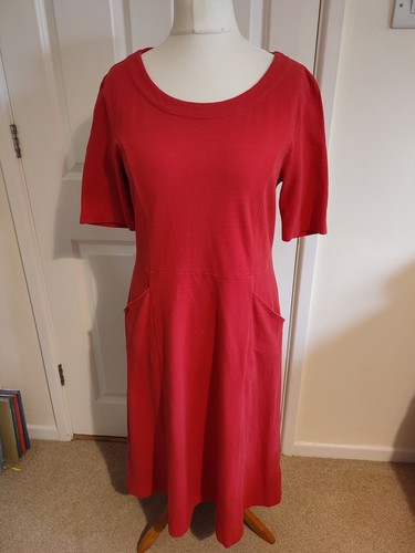 Woolovers red dress size - red,