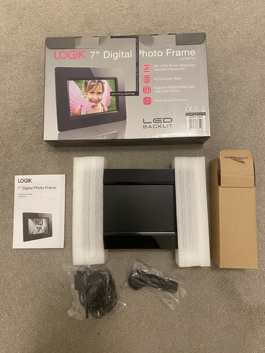 Logik digital photo frame - 7",