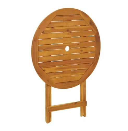 Wooden garden dining table - garden,