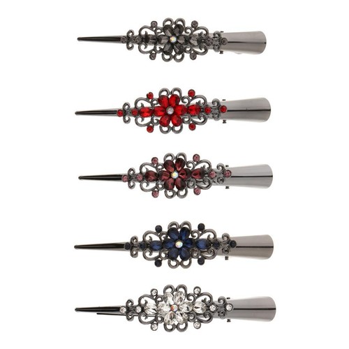 Rhinestone hair clip for women - rhinestone,