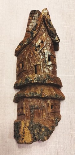 Hand carved whimsical folk - hand-carved,