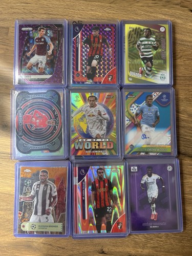 Topps and panini football - and, 50