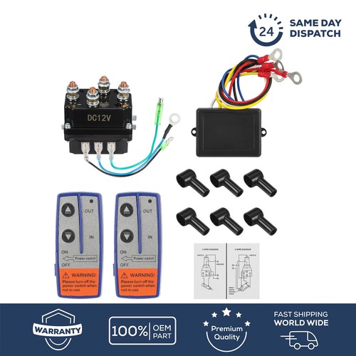 Winch solenoid relay - winch,