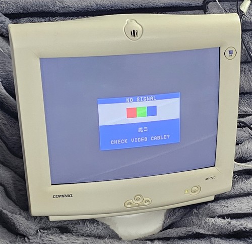 Compaq mv740 retro gaming - mv740,