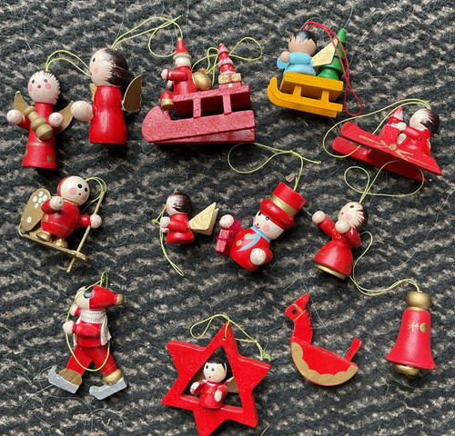 Vintage german red - &, coloured