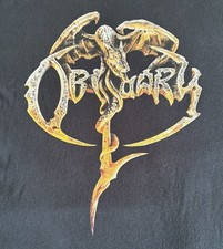 Obituary T Shirt 2XL Black