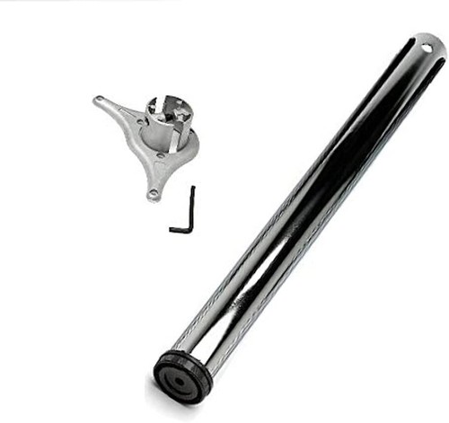 Adjustable table leg and - table,