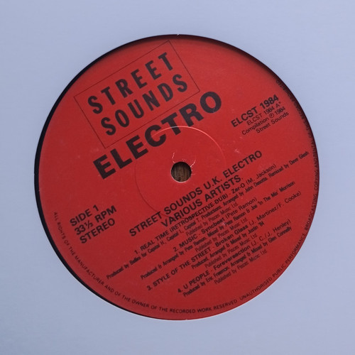 Street sounds electro - u.k.,