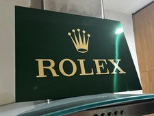 Large Rolex Retailer gold