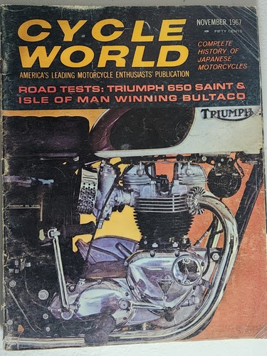 Cycle world november 1967 - world,