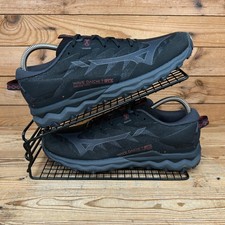 Mizuno Trainers Womens UK 7 Wave Daichi 7 GTX Black Waterproof Trail Run Shoes