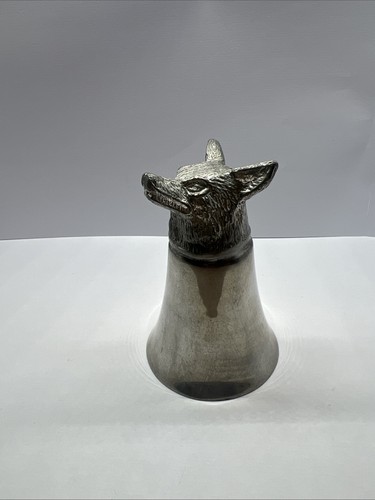 Vintage fox head english - fox, head,