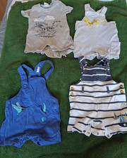 4x Baby Boy Bundle 3-6 Mths dungerees Joules, M&Co. M&S Disney Baby Tigger boing
