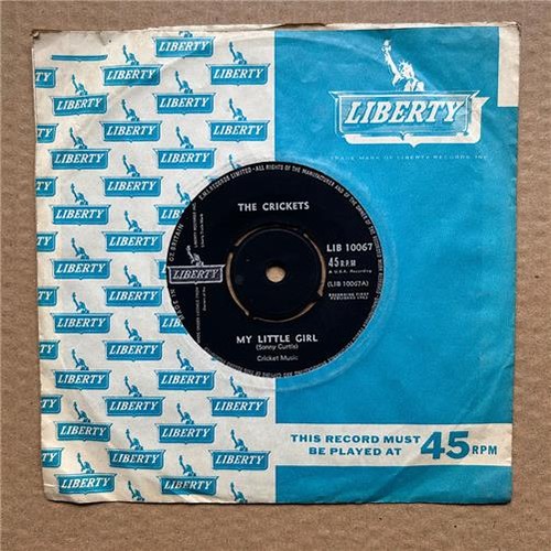 Crickets little girl - my, 7"