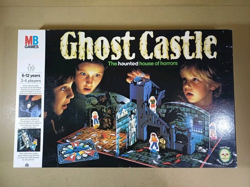 Vintage ghost castle games - vintage,