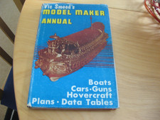 Vic Smeeds Model Maker , plans Boats -Cars -Guns hovercraft 1963
