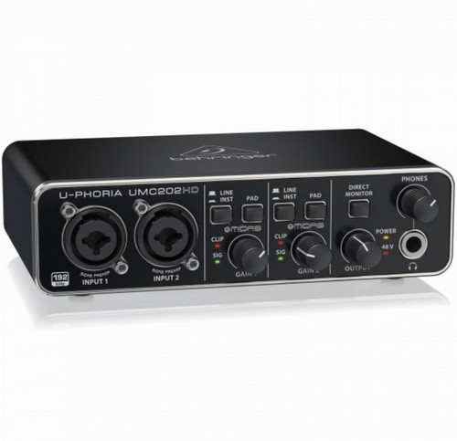 Behringer phoria umc202hd - behringer,
