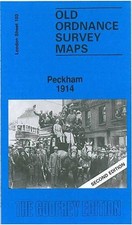 Peckham 1914: London Sheet 103.3 (Old O.S. Maps of London) - Marshall, W. W.