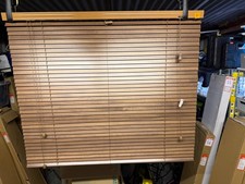 Venetian Blinds W105 x Drop 90cm 27mm Slats Walnut Colour PLEASE READ