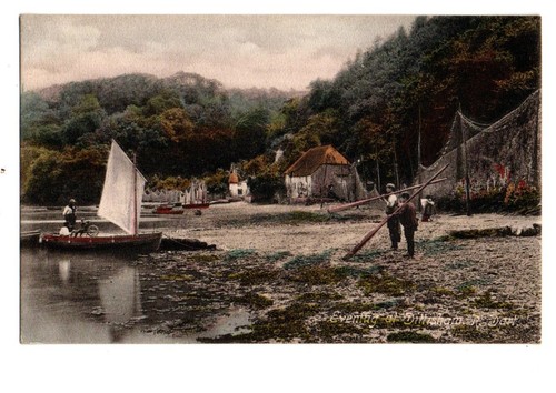 Devon evening dittisham - devon., at