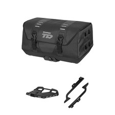 SHAD TERRA TR50 Black Rear Bag Kit for Yamaha 600 FZS FARE 2001-2003