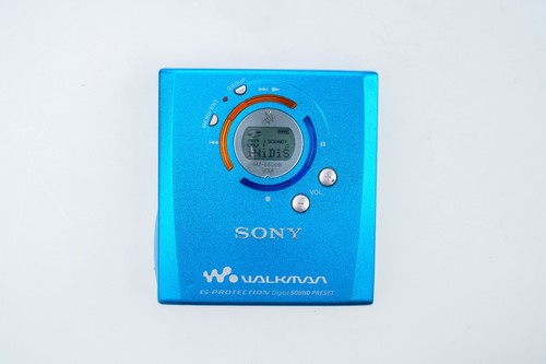 Sony e606w blue minidisc - mz-e606w,