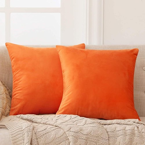 Velvet plain soft - velvet, cushion