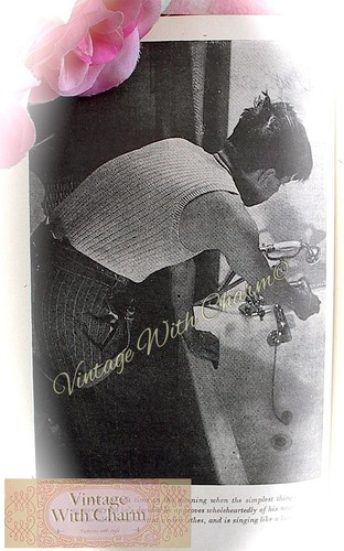 Vintage 1940 knitting - 1940's,