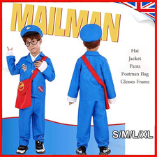 Kids Mailman Dress Up Costume