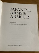 Japanese Arms And Armour, H