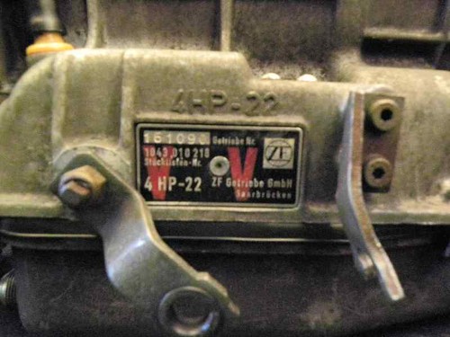 4hp22 101114 gearbox - 4hp22,