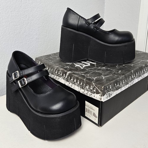 Demonia kera platform wedge - demonia,