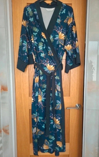 Primark navy floral long
