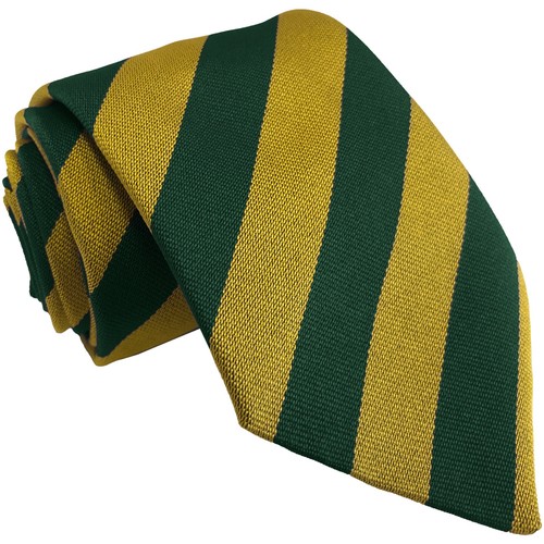 Bottle green and gold block - green,