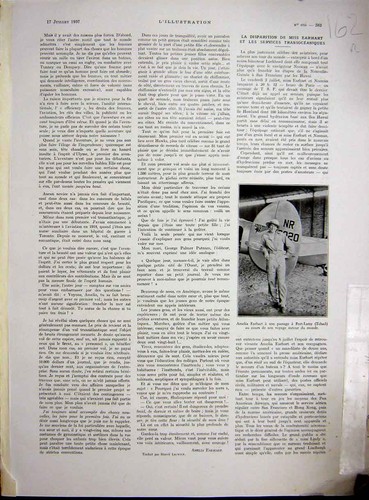 Original old vintage print - old,