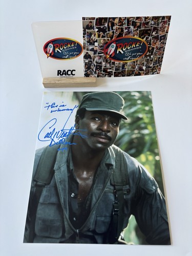 Carl weathers person - in-person, signed