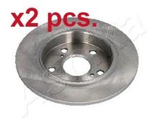 X2 PCS REAR BRAKE DISC ROTOS