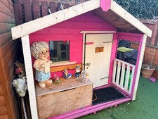 Solid Wooden Playhouse - One